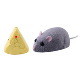 Mouse Elétrico Com Controle Remoto Sem Fio Ratinho De