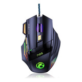 Mouse Gamer Para Jogo 3.200 Dpi Óptico Com Led Rgb Usb No2spy