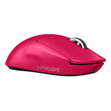 Mouse Gamer Sem Fio Logitech G Pro X Superlight 2 - Rosa Magenta