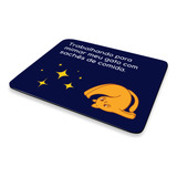 Mouse Pad - Trabalho Para Mimar Meu Gato Amante De Pet