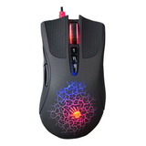 Mouse Para Jogos Com Fio Usb A90 4000dpi Colorful Glare Gami