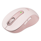 Mouse Sem Fio Logitech Signature M650 - Rose