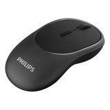 Mouse Sem Fio Recarregável Philips400 Series Spk7413 Black