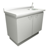 Móveis Odontológicos - Compact Duplo Light - Porta/pia