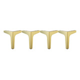 Móveis Sofá Armário Conjunto Pernas Otomano 13cm Dourado