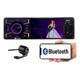 Mp3 Mp5 Multimidia Bluetooth Com Camera De Re 1 Din Tela 3