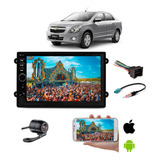Mp5 Central Multimidia Moldura 2 Din Cobalt 2014 2015 2016 + Camera