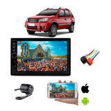 Mp5 Central Multimidia Moldura 2 Din Ecosport 2005 2006 2007 2008 2009 2010 2011 2012 + Camera