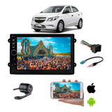 Mp5 Central Multimidia Moldura 2 Din Onix Lt Ltz + Camera Re