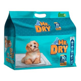 Mr. Dry O Tapete Higiênico Para Cães 30 Unidades 80x60cm