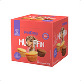 Muffin Bolo Para Cachorro Petdog 30g 16un Sabores Misto