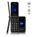 Multilaser Flip Vita Duo Dual Sim 32 Mb Black 32 Mb Ram