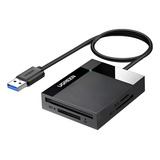 Multileitor De Cartões De Memória Usb 3.0 Ugreen Cf Sd Ms Tf