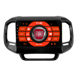 Multimídia Fiat Toro + Tela 9 Wifi Android Comados Volante
