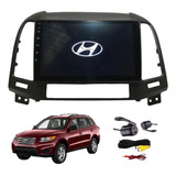 Multimidia Hyundai Santa Fe 2008/2009/2010/2011/2012 Tela 9p