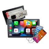 Multimídia Mp10 9 A-auto Carplay Bluetooth 1 Din Ajustável