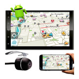 Multimídia Mp5 Android 7 Espelhamento Bt Gps Usb Câmera Ré