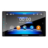 Multimídia Pósitron Sp8345th Espelhamento Android Ios Bt Dvd