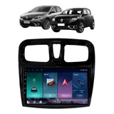 Multimidia Sandero Logan 2015-2019 9p Carplay Android 2+64gb