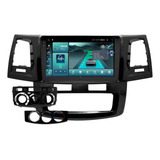 Multimídia Toyota Hilux Sw4 Android Auto Carplay 64gb 9p Voz
