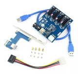 Multiplicador Pci-e 1 A 4 Pci Express - Slots 1x - Energizad