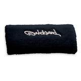 Munhequeira Atoalhada Quicksand De Alta Absorção 15cm (par) Cor Preto Tamanho 15 Cm