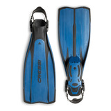 Nadadeira Aberta Mergulho Pro Light Azul - Cressi