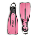 Nadadeira Aberta Mergulho Pro Light Rosa - Cressi