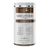 Nano Lipo Slim Coffee Creme P/ Massagem Modeladora 1kg Eccos