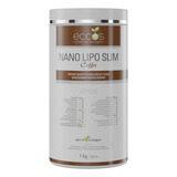 Nanolipo Slim Coffee 1kg Creme P/ Massagem Modeladora Eccos
