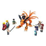 Naruto Blocos Montar Raposa Lego Compatível Kurama 335 Peças