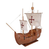 Navio Pirata: Caravela Pinta De Colombo , Modelo Artesanal