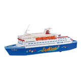 Navio Transatlântico Gulliver Embarcação Miniatura Brinquedo