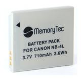 Nb-4l Para Canon Ixus I I7 30 40 50 55 60 65 70 75