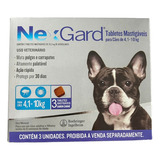 Nexgard Antipulgas E Carrapatos 4kg A 10kg Com 3 Tabletes Mastigáveis
