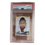 Neymar 2010 Rookie Figurinha #300 Campeonato Brasileiro Psa8