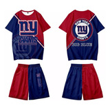 Nfl 2 Peças Conjunto Shorts Para Homens [u]