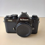 Nikon Fm2 Black - Apenas Corpo - Baixei Preço!!!!