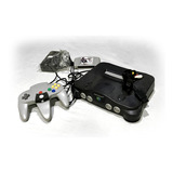 Nintendo 64 Com 1 Controle , Nba 99 Live E Fonte