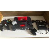 Nintendo 64 Mod Rgb E Video Componente - Cabo Scart Hdmi - Expansion Pak - Cartucho Everdrive - Memory Card - Controle Sem Fio