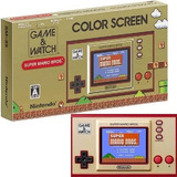Nintendo Game & Watch Super Mario Bros. Cor Vermelho E Dourado Original - Lacrado