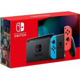 Nintendo Switch 32gb Standard Cor Vermelho-néon, Azul-néon E Preto