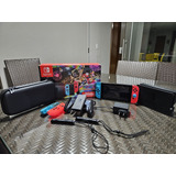Nintendo Switch Com Jogo Mario Kart 8 Deluxe