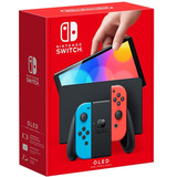 Nintendo Switch Oled 64gb Neon / Colorido Novo Original Nf