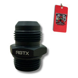 Niple Aeroquip 12an X 12an Oring Alumínio Anodizado - Rgtx