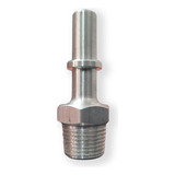 Niple Conector Engate Rápido 8mm Rosca 3/8 Npt Combustivel