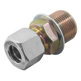 Niple Conector Latão Tubo 12mm X Rosca M22