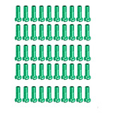 Niples Alumínio Coloridos Verm, Dourado, Preto, Azul 64 Pç