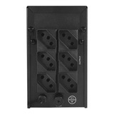 No Break Jbr 1600 1600va Entrada E Saída De 120v Com Entrada E Saída De 120v Ca Preto
