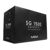 No Break Mcm Safe Gate Sg1500 1500va Entrada E Saída De 220v Ca Preto